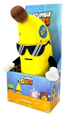 Produktbild von Stumble Guys Plüschtier Banana Guy 30 cm Fanartikel Spielzeug