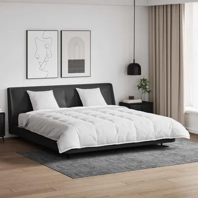 Produktbild von "Schlussverkauf" Bettdecken Set mit Kissen 3 Stück - Winter-Duvet-Set - Weiß Daunenfeder  C6017