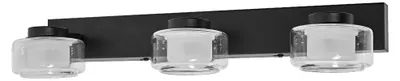 Zdjęcie produktu dla Led Doład Do Łazienki 3X5.5W Ip44 Czarny Cct Osram Click