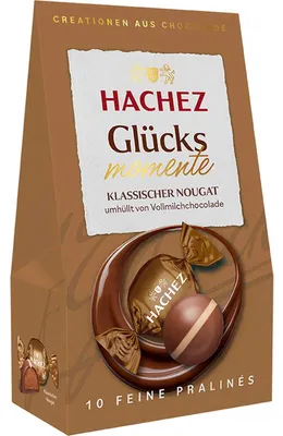 Produktbild von Hachez Glücksmomente Klassischer Nougat 112g