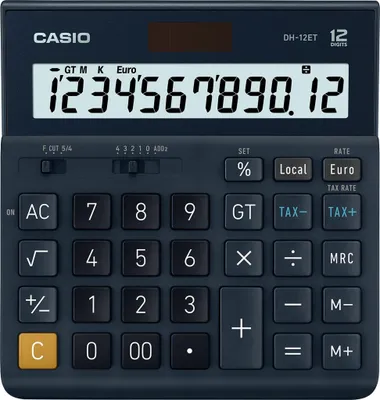 Produktbild von CASIO Tischrechner DH-12ET