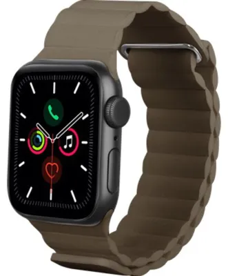 Image de Bracelet Magfit pour Apple Watch 44/45/46/49mm, marron