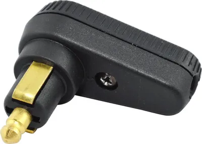 Produktbild von Baas Bikeparts Winkelstecker für DIN-Bordsteckdosen Ø12mm BMW
