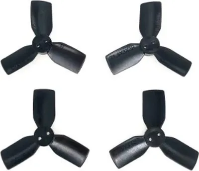 Produktbild von HQProp 1930 3 Blatt Durable Propeller 2 Loch 2CW+2CCW Schwarz