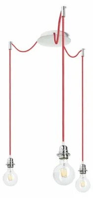 Produktbild von RED - DESIGN RENDL RENDL KOMBIX 3 Pendelset CHZ+?EK+CHO 230V E27 3x28W R11785