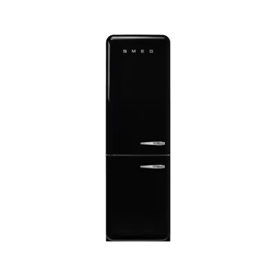 Produktbild von Smeg 2-Türig Kühlschrank 50s Style FAB32LBL5 Linksanschlag Schwarz