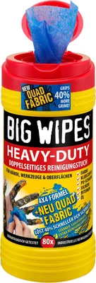 Produktbild von Reinigungstücher Bigwipes Heavy Duty 80St von HaWe