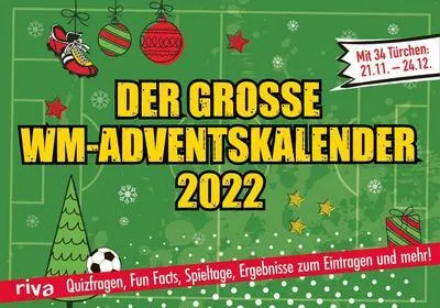 Produktbild von Wielki mundialowy kalendarz adwentowy 2022. wydanie w twardej oprawie