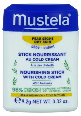 Productafbeelding van Mustela Nourishing Stick With Cold Cream 9,2gr (9,2 gr)