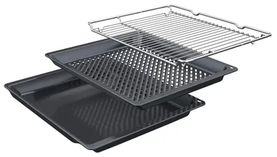 Produktbild von Bosch Serie 6 HEG237BB6, Medium, Elektrischer Ofen, 71 l, 71 l, 50 - 275 °C, Hydrolytisch
