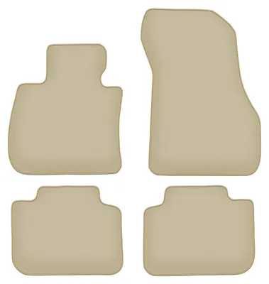 Immagine prodotto di Tappetini in velluto PREMIUM beige compatibili con BMW X2 F39 (2018-, SUV) – con fissaggi – su misura