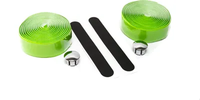 Produktbild von 2 Rollen Fahrrad Rennrad Lenkerband Fixie Lenker Tape Velo Wrap mit Stopfen grün