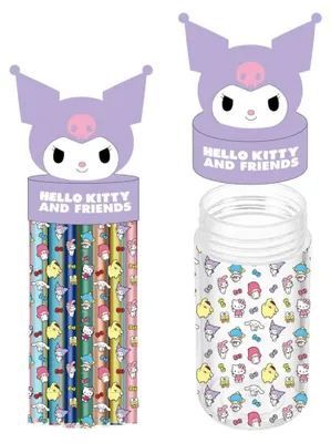 Produktbild von Sanrio Stiftebox mit Zubehör Kuromi