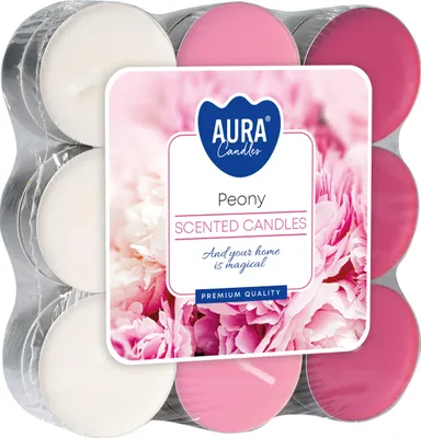Image de Réchauffeurs de parfum BISPOL Aura 4H PIWONIA 18pcs.