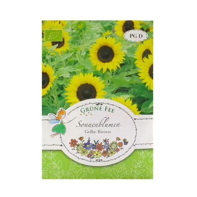 Produktbild von Sonnenblumen Gelbe Riesen |  Sonnenblumensamen von Grüne Fee