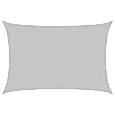 Image de vidaXL Voile d'ombrage gris clair 3x2 m 100% Polyester Oxford