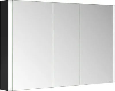 Image de KEUCO SOMARIS armoire de toilette murale 3 portes, avec miroir chauffant, 1200mm, 14504373101