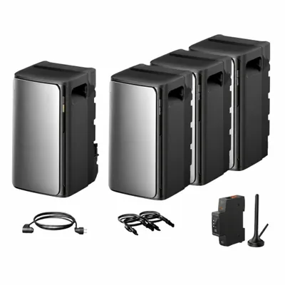 Produktbild von Balkonkraftwerk mit Speicher, EcoFlow Stream Ultra All-in-One 1920Wh Speicher mit Stream AC Pro 1920Wh Speicher x3 für Balkonkraftwerk (0% MwSt)