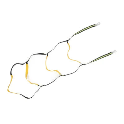 Zdjęcie produktu dla Drabinka linowa do łodzi, drabinka linowa do łodzi, drabinka linowa do nadmuchiwanej łodzi, drabinka linowa do kajaka, drabinka linowa do wsiadania, przenośna drabinka linowa do łodzi
