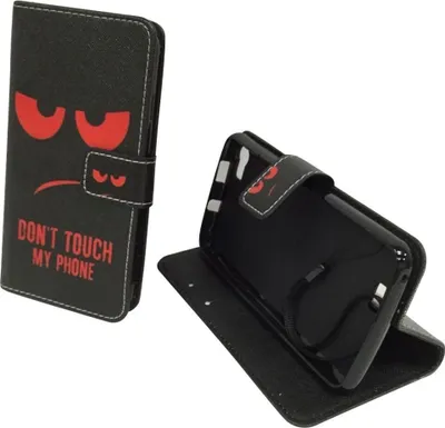 Produktbild von Handyhülle Tasche für Handy Wiko Lenny Dont Touch My Phone Rot