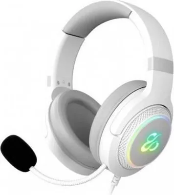Produktbild von Newskill Gaming Sobek, Kabelgebunden, 20 - 20000 Hz, Gaming, Kopfhörer, Weiß