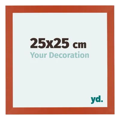 Produktbild von Bilderrahmen, 25x25 cm, Orange, MDF, Mura