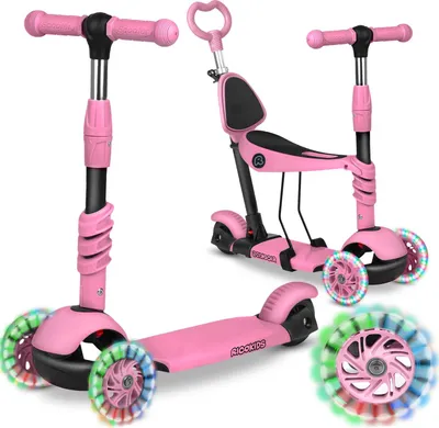 Obrázek produktu pro Ricokids Todi tříkolová koloběžka - růžová