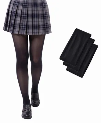 Imagen del producto de Vignoni, paquete de 3 medias para niñas, 40 deniers, modelo 1152