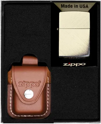 Zdjęcie produktu dla Zestaw Zippo Zapalniczka Herringbone Sweep Prezentowy No4