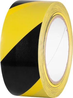 Obrázek produktu pro Páska Strend Pro, 50 mm, L-33 m, PVC, lepiaca, výstražná, žltá/čierna