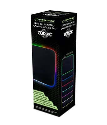 Image de Tapis de souris de jeu lumineux Esperanza RVB Zodiac