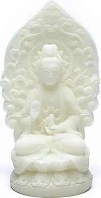 Obrázek produktu pro Soška Quan Yin bílá - 12 cm