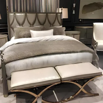 Produktbild von Klassisch Doppelbett Bett Ehebett Design Luxus Betten Modern Stil neu 180x200cm