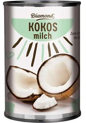 Image de Lait de coco 82%, 400 ml - Marque : Diamond