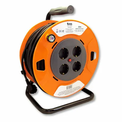 Produktbild von TM Electron TMUAD225 - - - - - - - - - - - - -Kabel, 25 Meter mit 4 Ausgängen, Orange