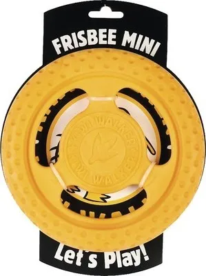 Obrázek produktu pro Hračka pro psy Kiwi Walker frisbee létající a plovací z TPR pěny 16 cm oranžová