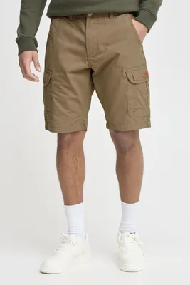 Produktbild von BLEND BHCrixus Herren Cargo Shorts Bermuda Kurze Hose mit Cargotaschen Eingrifftaschen Gürtelschlaufen 100% Baumwolle Regular fit