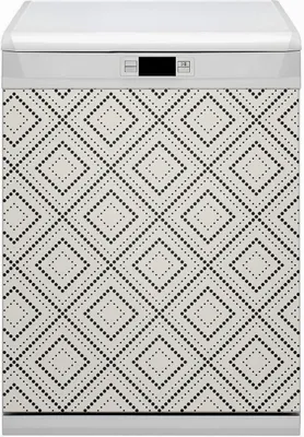 Produktbild von Dekorative Magnetmatte Küche Geschirrspüle 60x80 cm  Magnet für Spülmaschine  - Geometrisches Muster