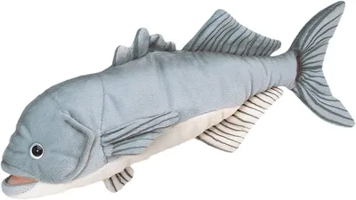Produktbild von Bauer Spielwaren 14066 - Blickfänger - Plüschtier Blaubarsch (43cm)