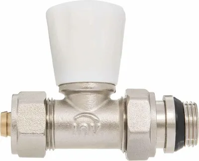 Produktbild von PEX 16x1/2" gerades Heizkörper-Zulaufventil