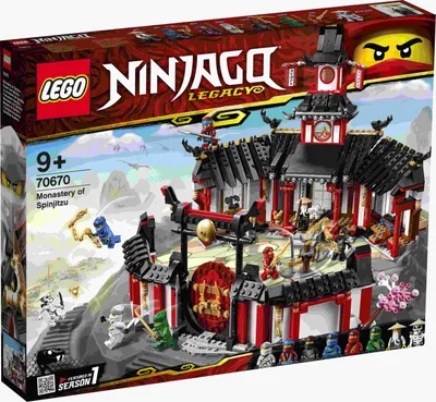 Produktbild von LEGO® NINJAGO Kloster des Spinjitzu, 70670