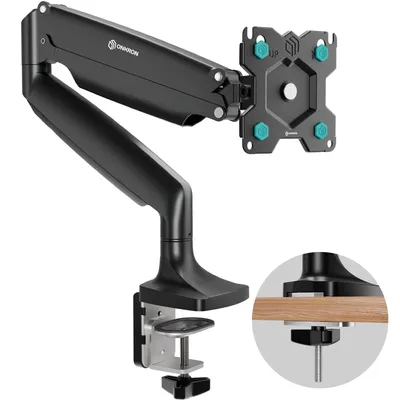Produktbild von ONKRON G100-B, Klemme/Durchführung, 9 kg, 33 cm (13"), 81,3 cm (32"), 100 x 100 mm, Schwarz