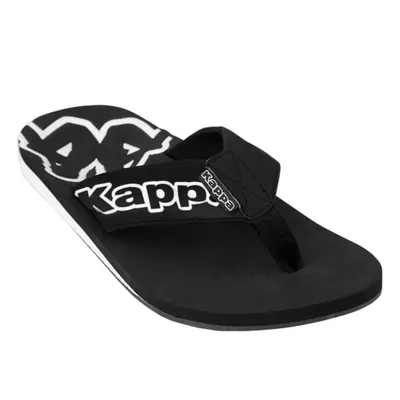 Image de KAPPA Pantolette de bain pour hommes Noir-Blanc, Couleur:noir, EU Taille:40