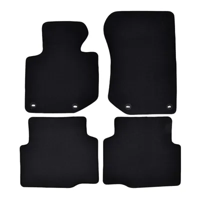 Obrázok produktu pre J&J Automotive | PREMIUM BLACK autokoberce velúrové pre Bmw 3 E36 1990-1998 4ks