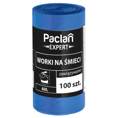 Zdjęcie produktu dla Worki na śmieci 60L 100szt PACLAN EXPERT