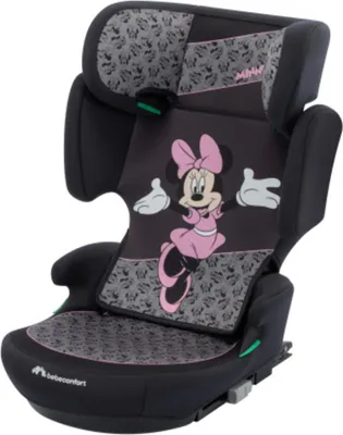 Produktbild von Bebeconfort Disney RoadFix i-Size, Kindersitz, 3,5–12 Jahre, Miss Minnie, Klappbar, Leicht (4,4 kg), 14 Kopfstützenpositionen, Authentic Minnie
