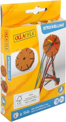 Produktbild von CR Strickblume 8 Teile