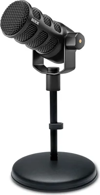 Image de Rode Podmic USB XLR Microphone pour orateur avec pied de table