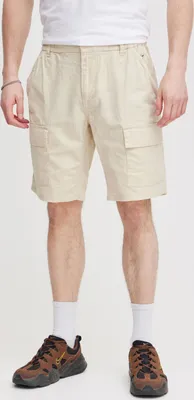 Produktbild von Blend Herren Cargoshorts aus Leinenmix Shorts kurze Hose mit Eingrifftaschen Gürtelschlaufen Regular fit