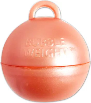 Image de Poids pour ballon hélium 35 g or rose -